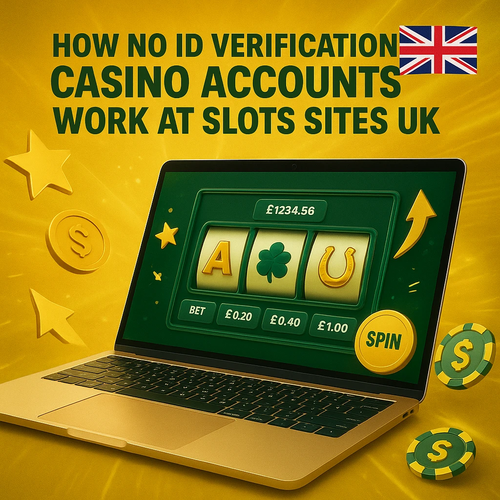 How No ID Verification Casino Accounts Work at Slots Sites UK